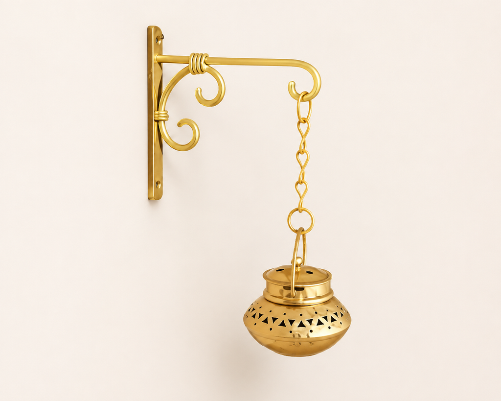 Sacred Glow Dhoop Holder +chain