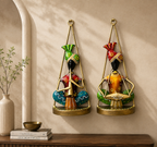 Folk Musician Artistic Wall Sculpture