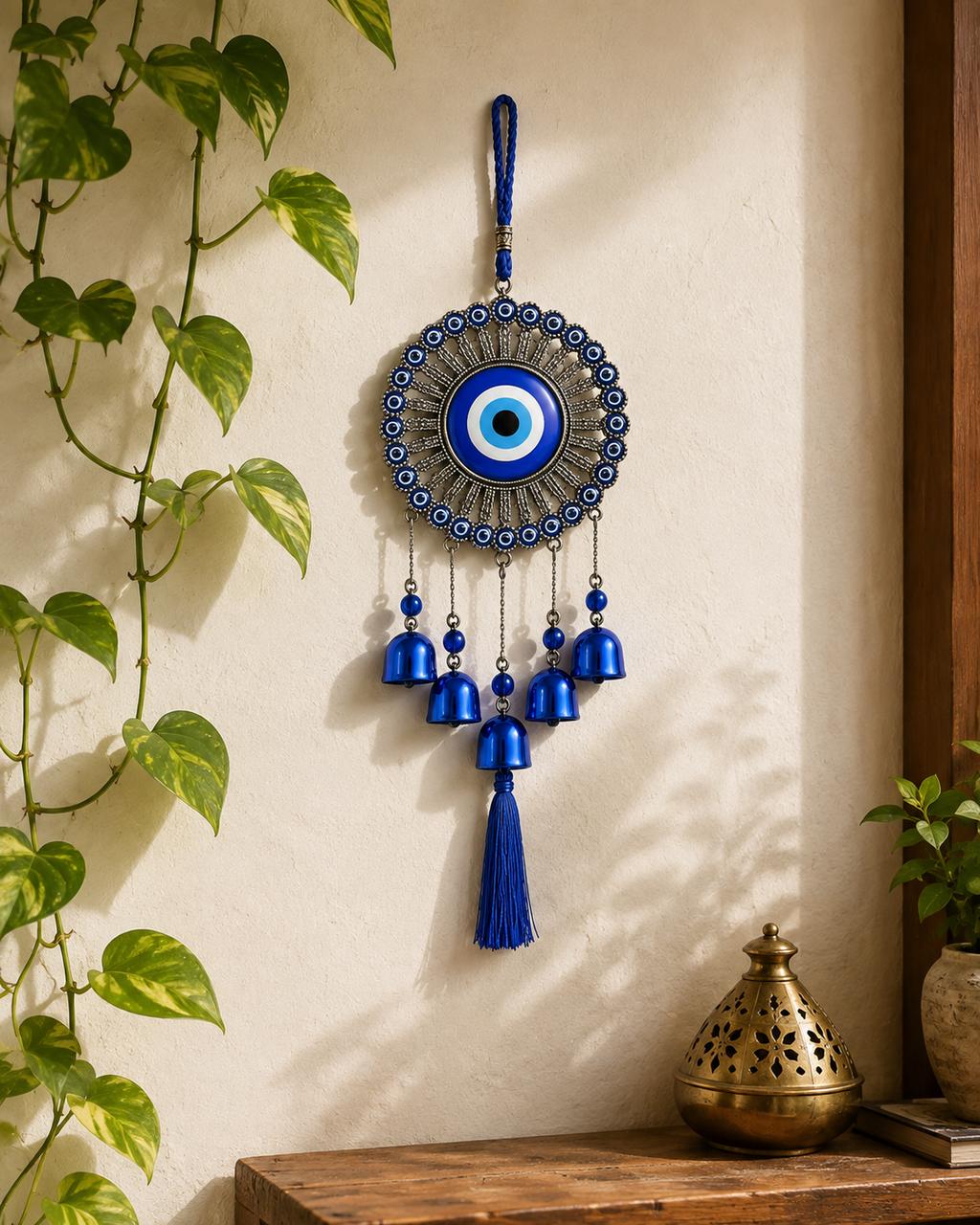 Evil Eye wall hanging – Elegant Good-Luck Décor