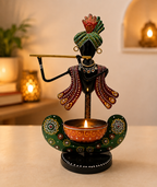 Light candle holder - Krishna