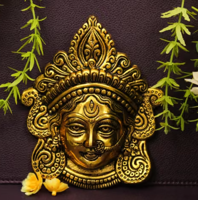 Durga face wall hanging showpiece decoration,Home decoration,Door decoration,Office decoration,Gift item