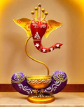 Metal Ganesha candle light Holder