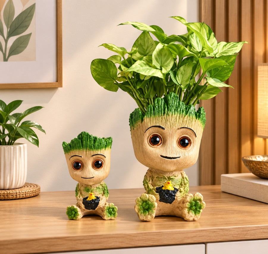 Baby Groot Pot, Planter (Set of 2)