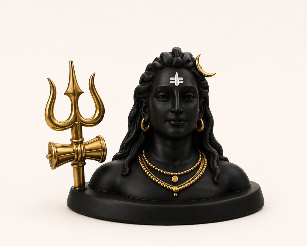 Adiyogi with Trishul for Car Dashboard  | home decor